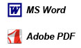 Formats in DOC and PDF